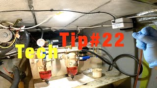 Tech Tip#22: Electric Priming Pumps for changing diesel fuel filters