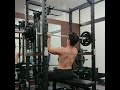 リバースグリップショルダープレス 60kg