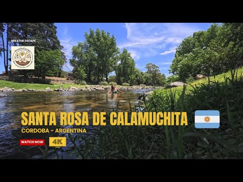 Morning Calm in Santa Rosa de Calamuchita | Nature Walk & Relaxing Sounds – Argentina