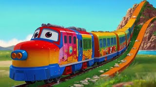 Toddlers Train Ride - Toy Factory Cartoon