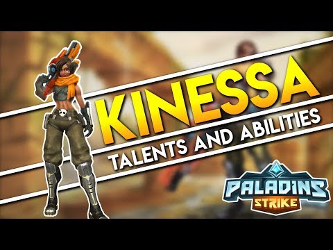 Paladins Strike │How to Play Kinessa - Talents Builds and Abilities