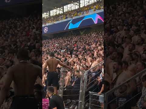 When PSG ULTRAS take over Westfalenstadion.