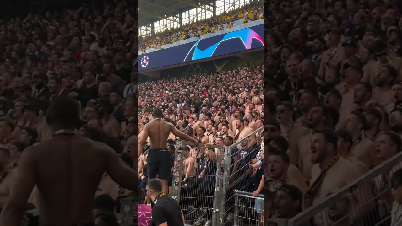 When PSG ULTRAS take over Westfalenstadion.