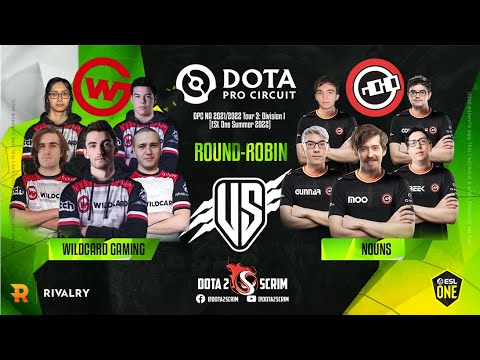 Wildcard Gaming vs nouns - DPC NA 2021/22 Tour 3: Division I - Round-Robin - Game Highlights - BO3