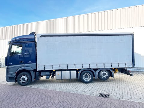 DAIMLER-BENZ Actros 2540 L 6x2, Liftachse, Edscha-Verdeck, StreamSpace