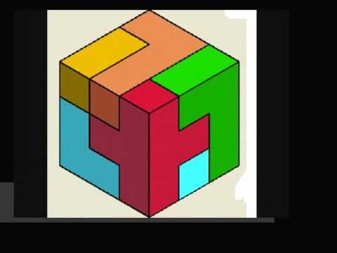 How to solve the 7 piece cube puzzle