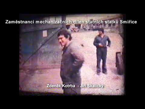 Zaměstnanci Mechanizačních dílen státního statku Smiřice