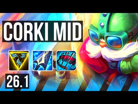 CORKI vs AKALI (MID) | Fleet Footwork | KR Master | 26.1