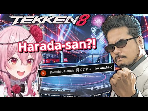 Harada suddenly appears and hangs out in Rosemi's Tekken 8 stream?!【NIJISANJI EN】