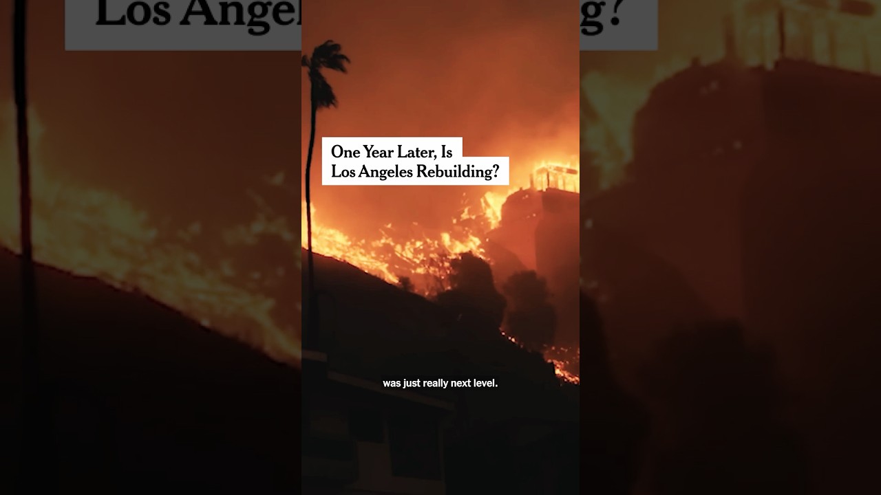 A Year After the Fires, Is Los Angeles Rebuilding?