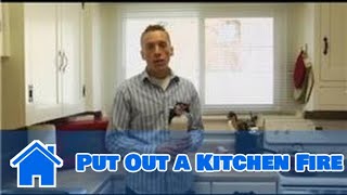 Home Safety Tips : How to Put Out a Kitchen Fire