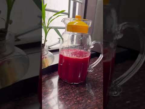 Red drink to get crystal clear skin & lose weight fast| recipe by kanchan rai