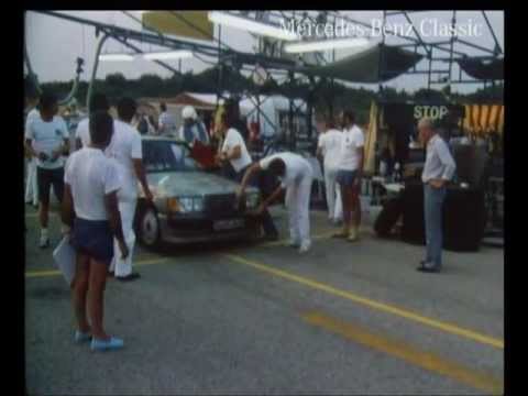 Weltrekord-Fahrt in Nardo von Mercedes-Benz mit 190E 2.3-16 (W201) 1983