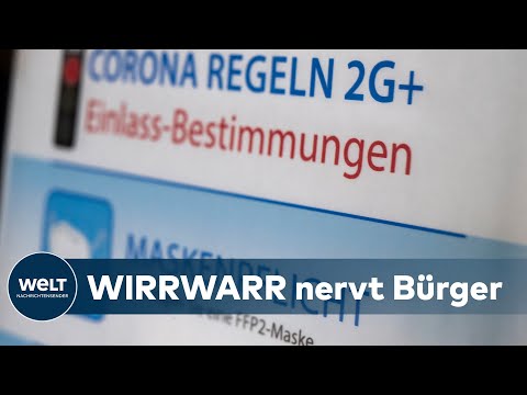 CORONA-CHAOS: Omikron - Viele Vorschriften und Covid-Regeln verwirren Deutsche