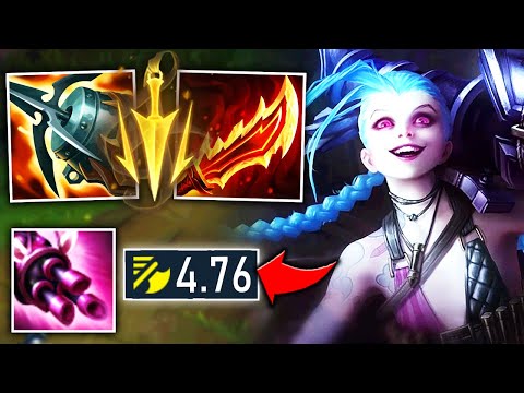 I BROKE THE JINX ATTACK SPEED RECORD WITH THIS BUILD (5.0 ATTACKS PER SECOND)