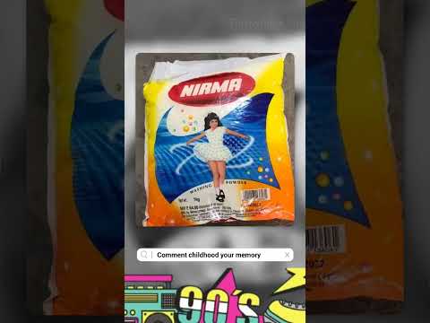 Do you remember this #Nirma ad?... comment - throwback 90s