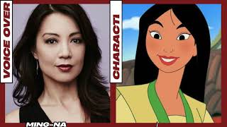 COMPARISON VOICE OVER AND CAST MULAN II