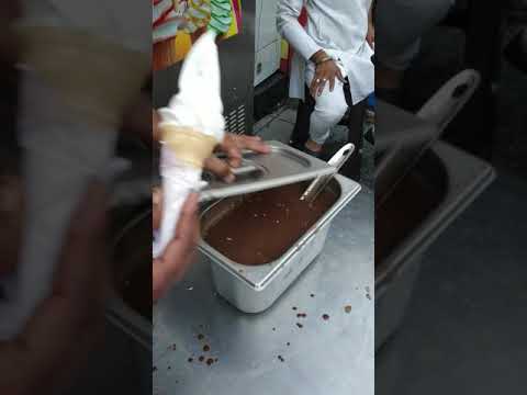 Delicious Choco Dip Softy Ice Cream @20 INR only - National Handloom , Shahibaug, Ahmedabad