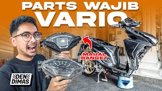 PARTS VARIO ITU MAHAL‼️ Project Restorasi Vario 150 Led Old Dimulai, Vapor Mesin & Cat Rangka