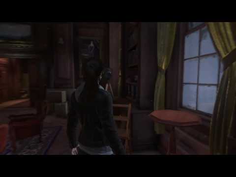 Croft Manor  "Looking out the windows of the Study"