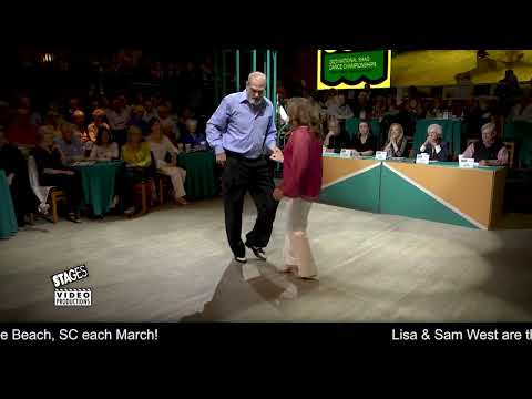 2023 NSDC Senior Champions - Lisa & Sam West