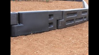 Playground Border Timber Adjustable End Cap video thumbnail 1