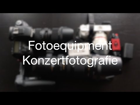 What's in my Bag? Kamera Equipment für Konzerte