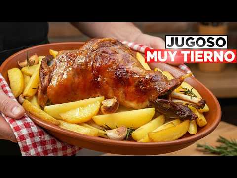 CORDERO al HORNO para NAVIDAD 🎄 Las 2 RECETAS más FÁCILES y RICAS que N