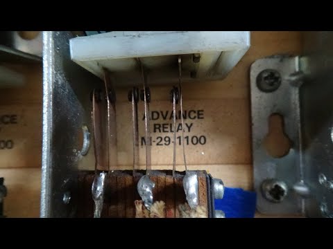 Pinball Relay Contact Switch Repair