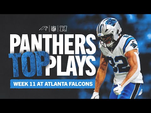 Panthers' Top Plays vs. Falcons | Week 11 | Carolina Panthers