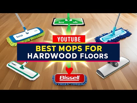 The 5 Best Mops for Hardwood Floors in 2025 🧼  Bissell, O-Cedar, Bona, Swiffer, OXO Review