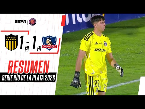TRAS UNA TANDA INTERMINABLE, COLO-COLO SE LLEVÓ EL AMISTOSO | Peñarol 1-1 Colo-Colo | RESUMEN