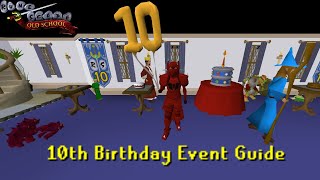 Old School RuneScape - 10th Birthday Event Guide