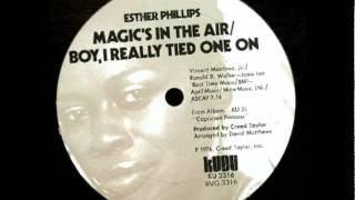 Esther Phillips_Magic's In The Air_Boy I Really Tied One On_Special Disco Version