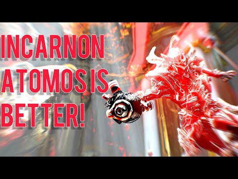 Warframe- Incarnon Atomos Build 2023 [5 forma] Amazing Damage