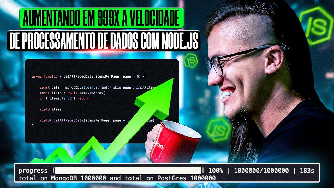 Aumentando em 999x a velocidade de processamento de dados com Node.js