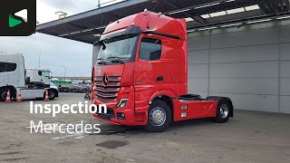 Tracteur routier Mercedes-Benz Actros 1858 4X2 GigaSpace Retarder 2xTanks Leather Standairco PP à vendre - Image 4 | Autoline CM Tracteur routier Mercedes-Benz Actros 1858 4X2 GigaSpace Retarder 2xTanks Leather Standairco PP | Image 4 - Autoline
