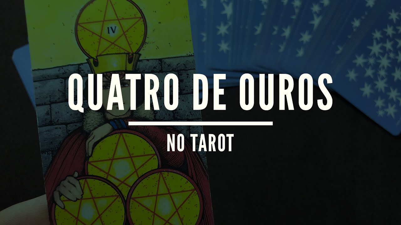 4 De Ouros No Amor e No Trabalho - Tarot de Morgan Greer