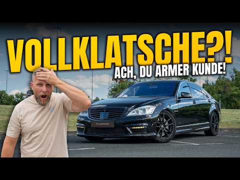 TOTALSCHADEN, aber wo? Spurensuche am V8! Diesen S63AMG hat der TEUFEL geschickt! 27000€ sind WEG!