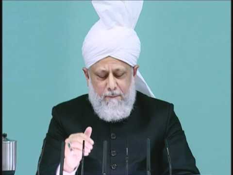 Friday Sermon: 29th October 2010 - Part 4 (Urdu)