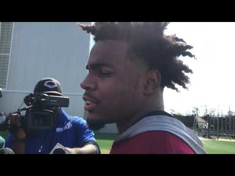 Steven Montac after South Carolina pro day
