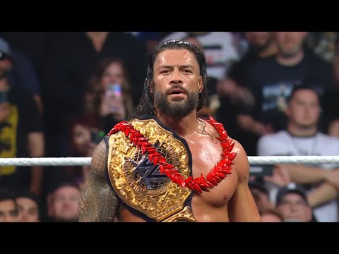 WWE 5 February 2026 Roman Reigns Wins World Heavyweight Championship On Raw