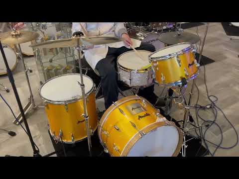 Amati 4-Piece Drum Kit in Orange
