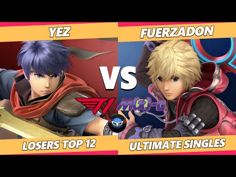 M-Kolosseum 4 Losers Top 12 - Yez (Ike) Vs. FuerzaDON (Shulk) SSBU Smash Ultimate