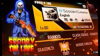 Road To GrandMaster 🥰Road To 10k Family 😍 || SCOOBYGAMING Tamil Live....
