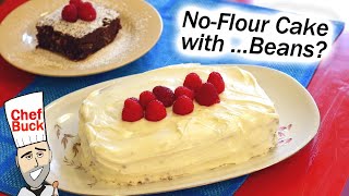 Gluten Free Chocolate Cake Recipe made with Chick Peas