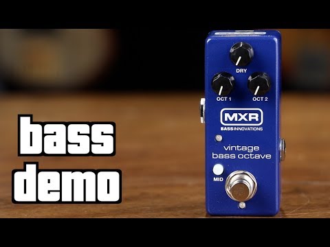 Педаль гітарних ефектів Педаль эффектов DUNLOP M280 MXR VINTAGE BASS OCTAVE