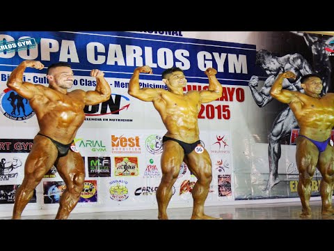 FISICOCULTURISMO SENIOR 85 kg. - COPA CARLOS GYM 2015