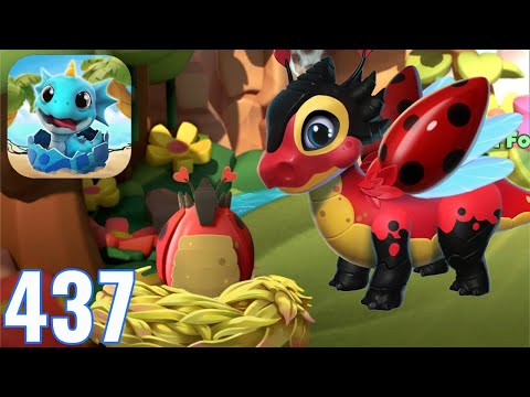 Dragon Mania Legends - Gameplay Walkthrough Part 437 - Ladybug Dragon (iOS, Android)