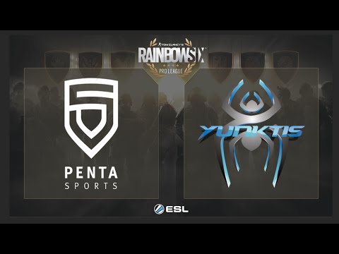 ESL Rainbow 6 Siege Proleague EU (PC) Playday #1 PENTA Sports vs Yunktis